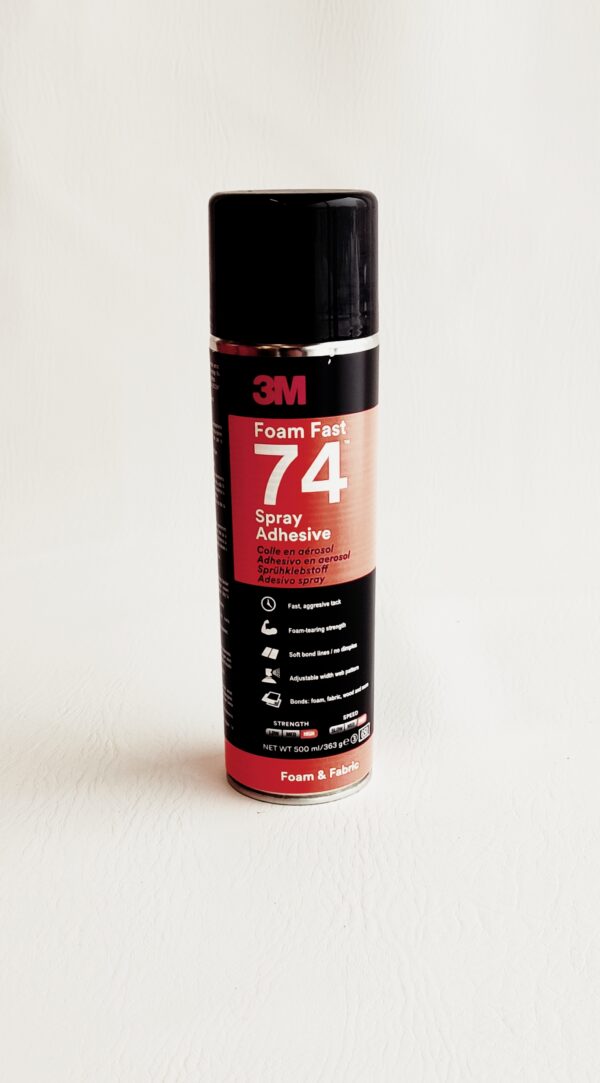 3M sprayliima 74 3M™ 74 vaahtomuovi- ja tekstiililiima