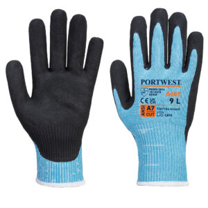 Portwest A667- Claymore AHR viiltosuojakäsine F-tason suojaus koko 10/XL